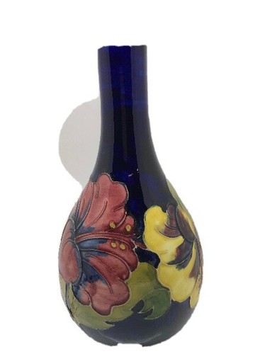 Moorcroft hibiscus table - hibiscus,