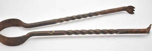 Vintage hand forged wrought - forged,
