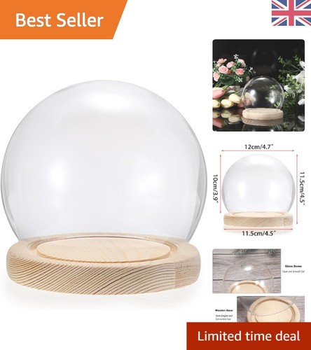 Compact clear glass - compact, cloche