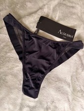 Ladies black mesh  brazilian