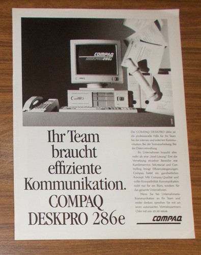 Rare advertising compaq - rare,