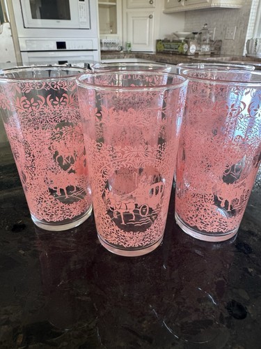 Vintage federal glass pink - glass,