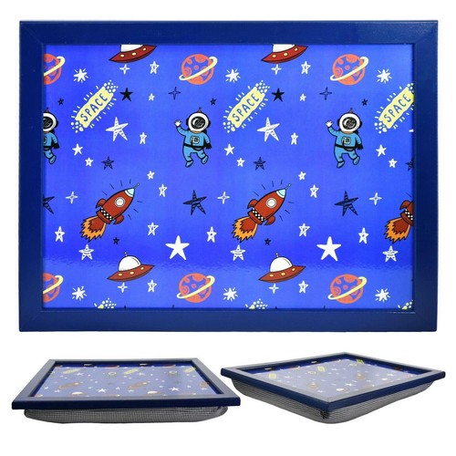 Wooden lap tray with - lap,