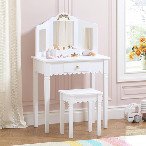 Girls makeup vanity set with - makeup,