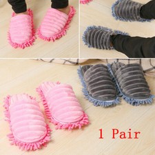 1 Pair Mop Slippers Lazy Floor