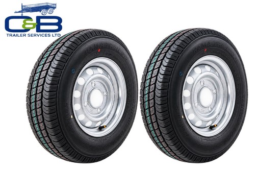 Trailer wheels and - 2x, 13"
