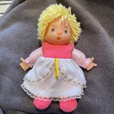 Vintage Doll Yellow Blonde