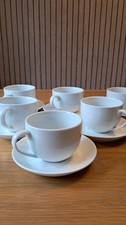 Coffee Cups and Saucers Set 6