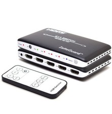 Zettaguard 4K x 2K 4 Port High-Speed 4 x 1 HDMI Switch with PIP & IR Remote Ctrl