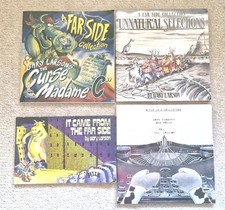 Gary Larson Far Side Bundle x 4 Vintage Comic Paperbacks, 1990s