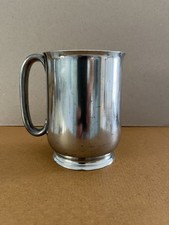 Antique 1 pint Cast Pewter Tankard, from Crown & Rose.