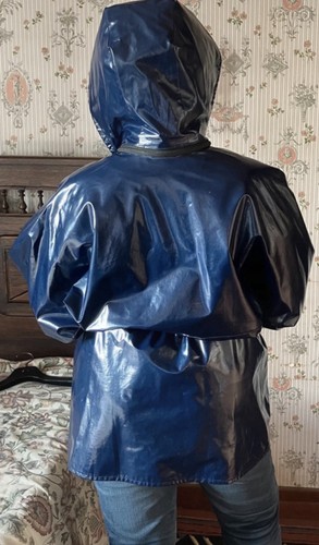 Guy cotten raincoat - raincoat, patent