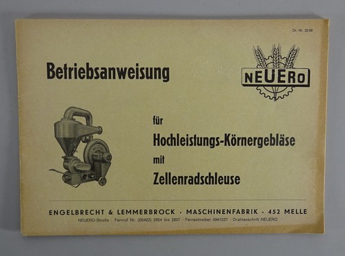 Operating instructions neuero - instructions,