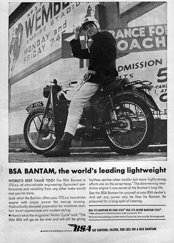 1966 bsa bantam 175 - bsa,