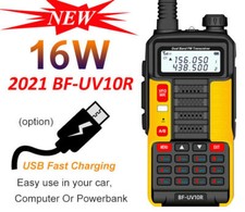 BAOFENG UV-10R 16W 8000MAH V/UHF 128CH VOX FM RADIO WALKIE TALKIE HANDHELD RADIO