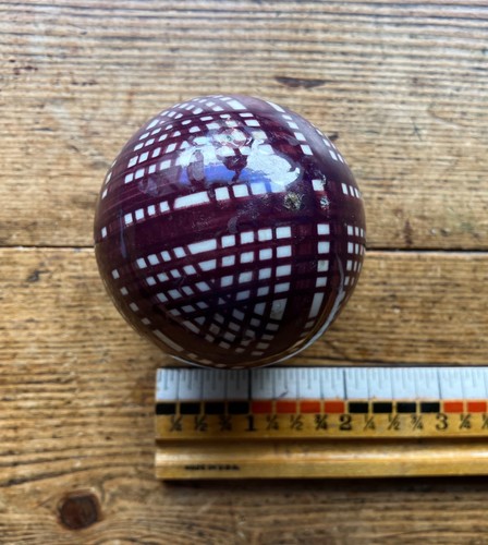 Victorian carpet ball - ball, 7.75”