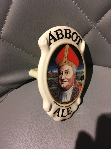 Vintage ceramic abbot - ceramic,