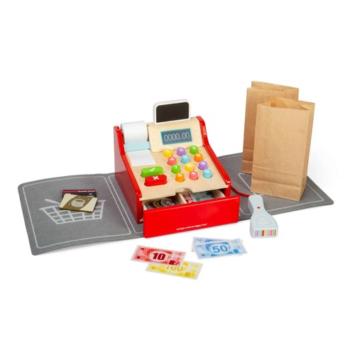 Bigjigs toys shop - till,