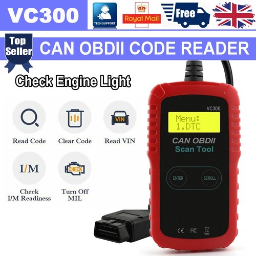 Vc300 car fault code reader - vc300,
