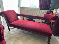 Antique edwardian chaise - edwardian,