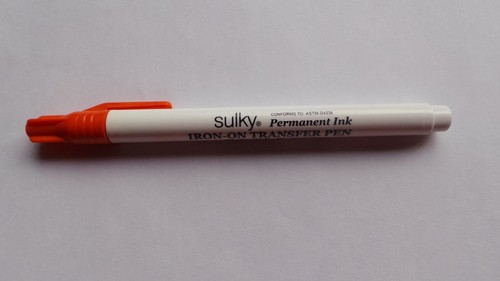 Orange sulky transfer pen - transfer, not