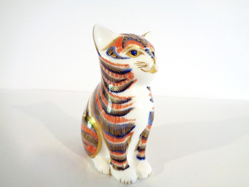Royal crown derby kitten - derby,