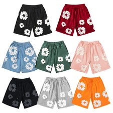 New Mens Shorts Cotton Wreath