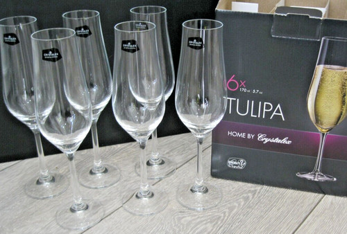 Bohemia crystal tulipa - crystal, boxed