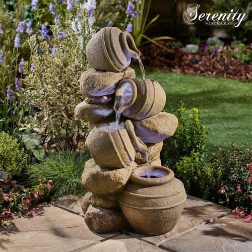 Serenity cascading pots water - serenity,