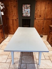 Baumhaus - Signature Grey -Extending Dining Table – seats 4 to 10 