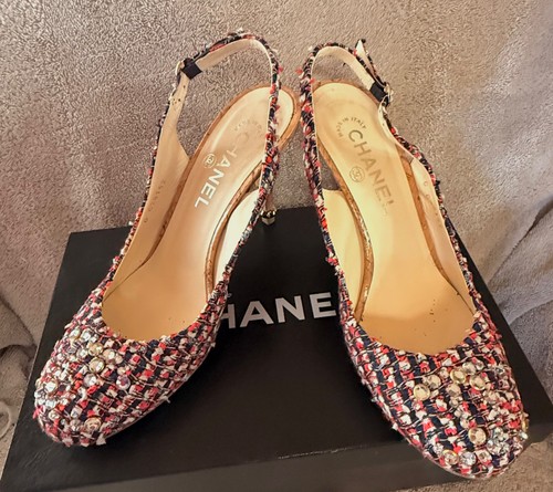 Womens chanel slings shoes - womens,