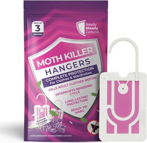 Pack moth killer hangers for - moth,