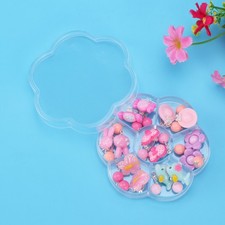  7 Pairs Childrens Clip on Earrings Clip-on for Kids Accessories Girls