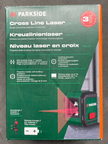 Parkside cross line - laser, pkll