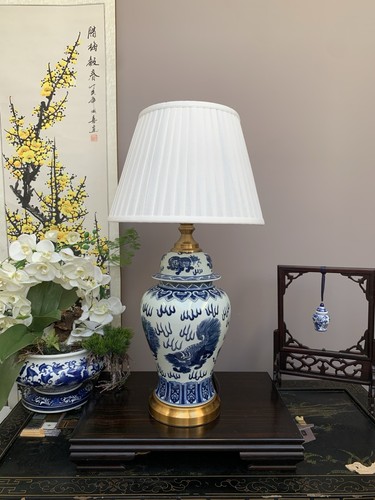 Oriental chinese ceramic table - chinese,