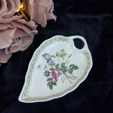 Vintage Royal Doulton Camilla Leaf Trinket Dish - Royal Doulton  1990 