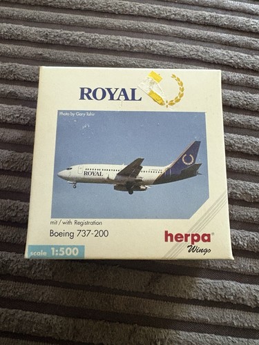 Herpa wings royal - royal, aviation