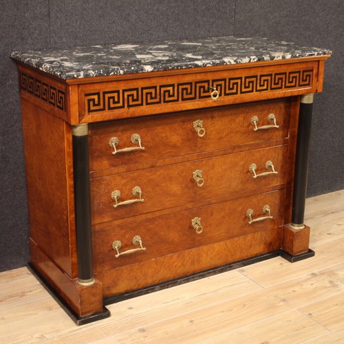 Commode antique empire style - commode,