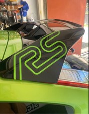 FOCUS RS MK2 SPOILER STICKERS X2 RECARO TURBO UK MADE multiple colour choice