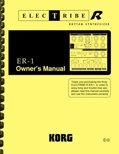 Korg electribe rhythm - electribe, er-1