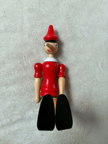 Pinocchio vintage wooden - vintage, hand