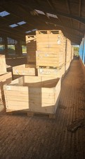 Once Used Wooden Pallet Boxes. Logs, Storage, Home & Commercial Use
