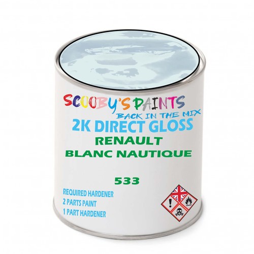 Paint for renault blanc - paint,