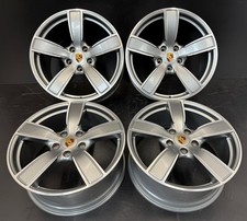 Porsche 718 982 Boxster Cayman 20" Carrera Sport Alloy Wheels - Platinum Silver 