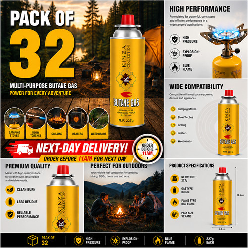 32x new butane - new, gas