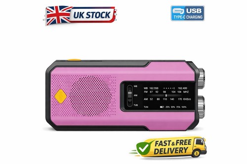 Emergency hand crank radio - hand,