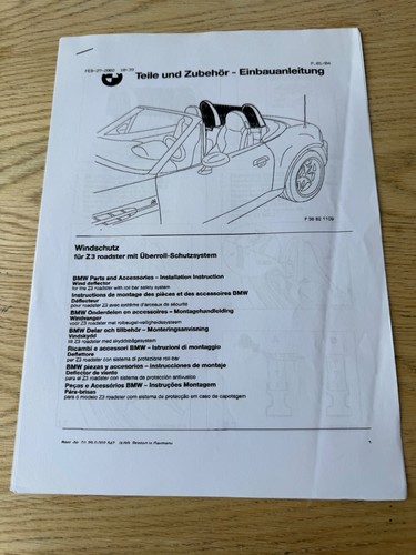 Genuine bmw roadster e36 - bmw, e36/7