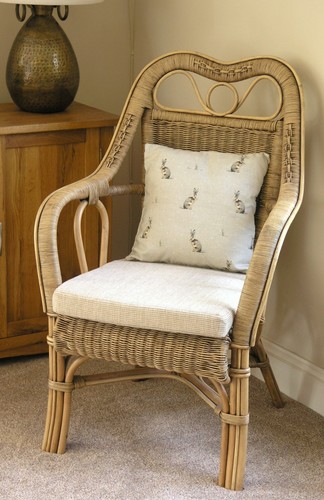 Cane chair high back - back, style