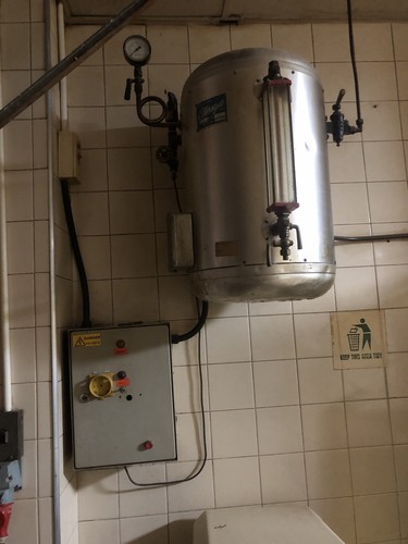 Steam boiler - steam,