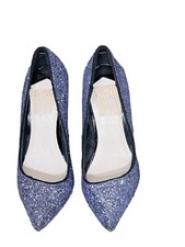 FAITH BLUE GLITTER COURT SHOES
